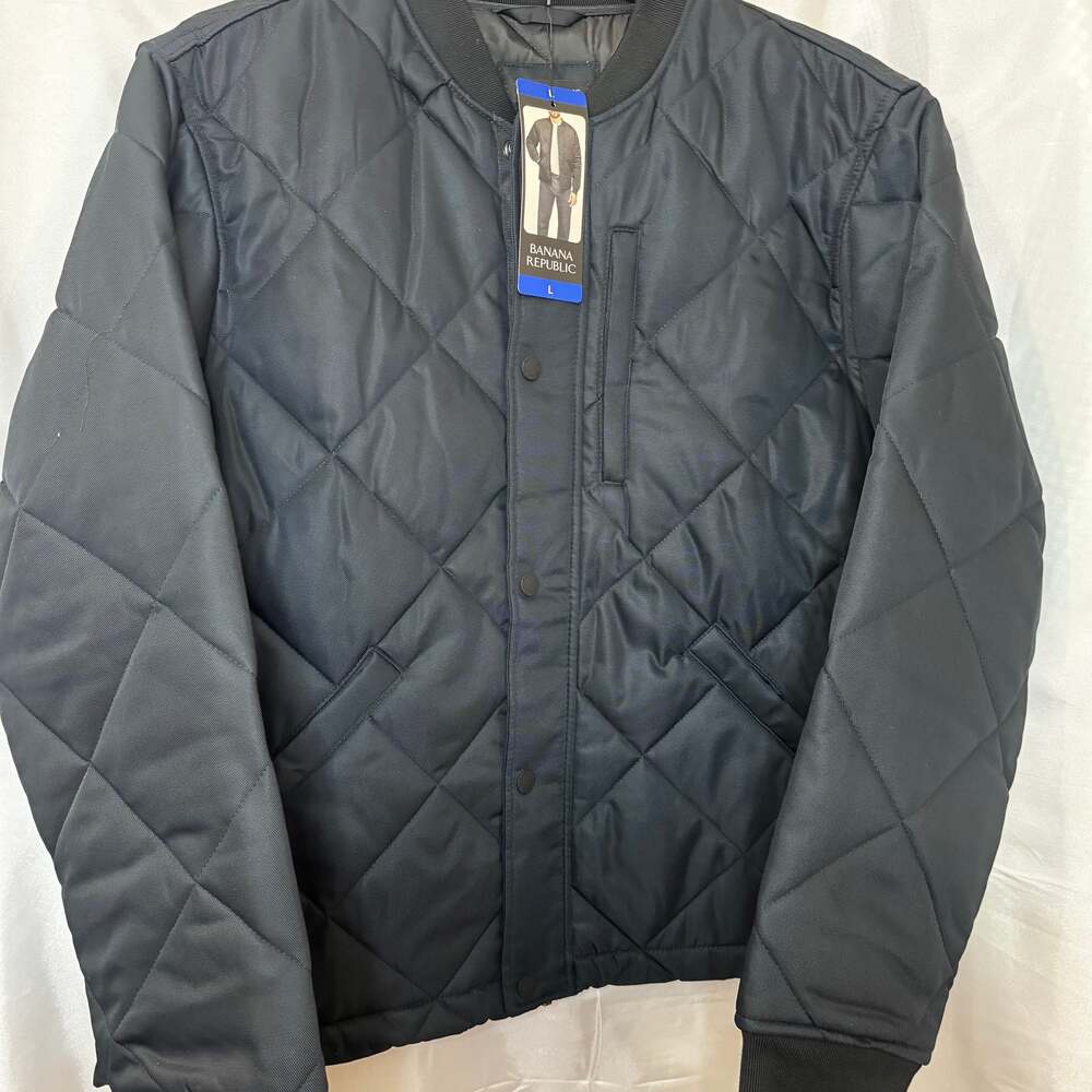 Banana Republic Men's Diamond Quilted Jacket